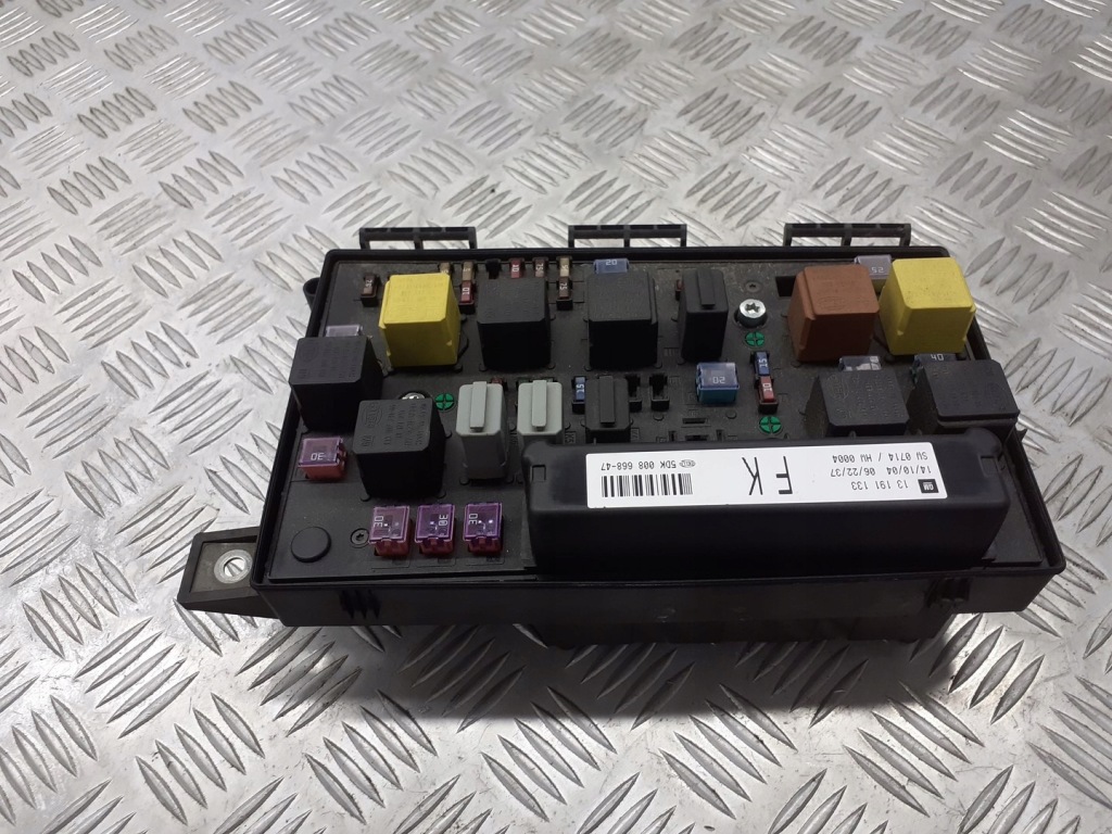 фото №1, Коробка модуль bsi opel astra h 1.9 cdti 13191133