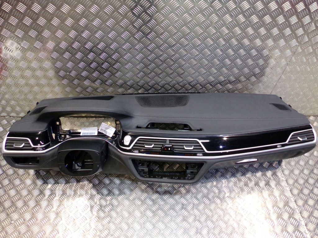 фото №9, Bmw 7 g11 g12 lift панель приладів приладова консоль шкіра