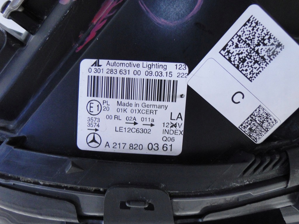 фото №13, Mercedes s 217 c/a w217 лампа ліва led ils 63 amg