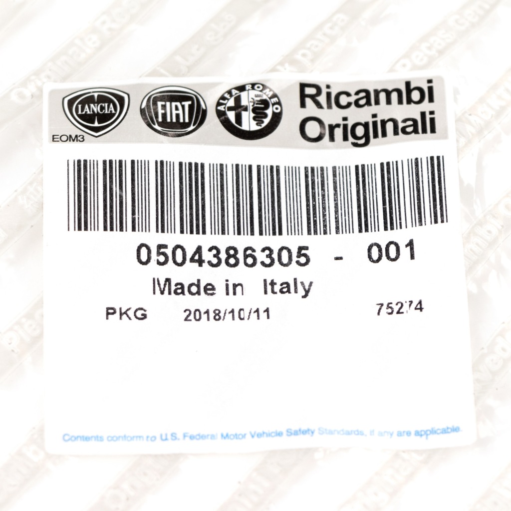 Fiat оригинальный номер 504386305 шланг радиатора воды Недорого