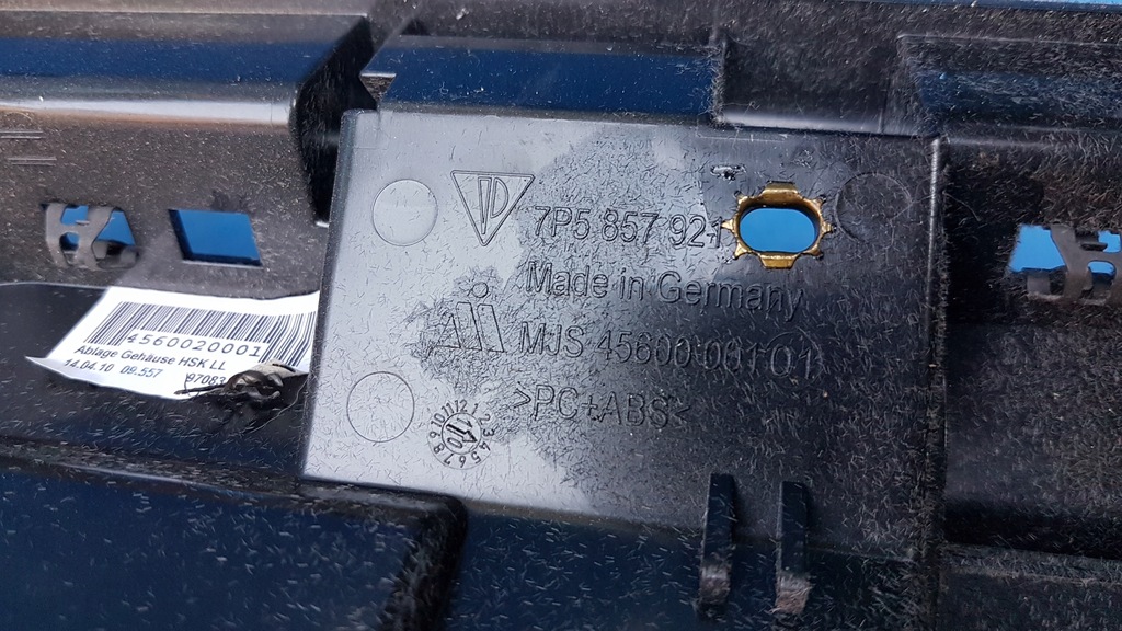 фото №7, Бардачок пассажира чёрный porsche cayenne 7p5 958