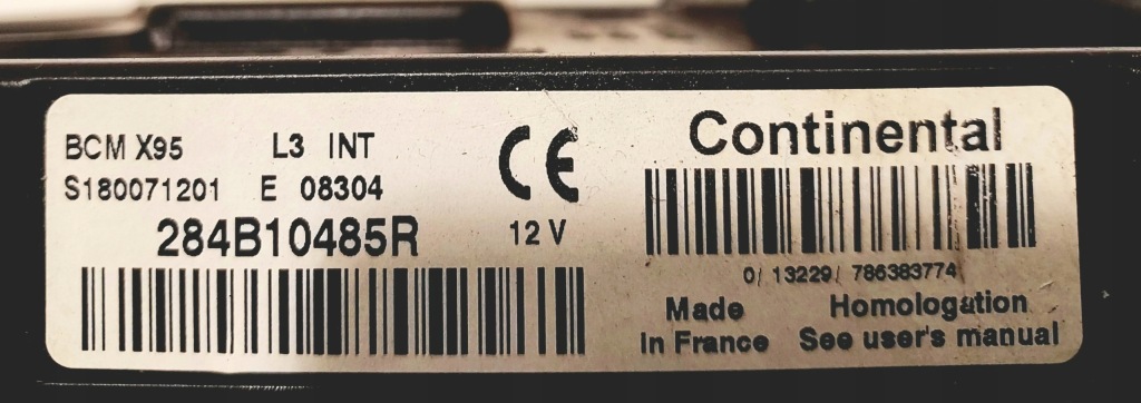 фото №2, Модуль bsm renault megane iii 1.9dci