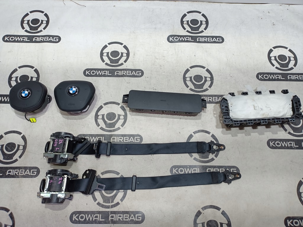 фото №6, Bmw 2 g42 przed lift приборная панель консоль подушка безопасности подушки безопасности ремни оригинал материал