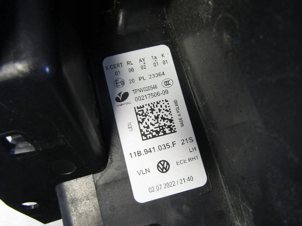 фото №14, Vw id.4 лампа левая iq.led full led 11b941035f