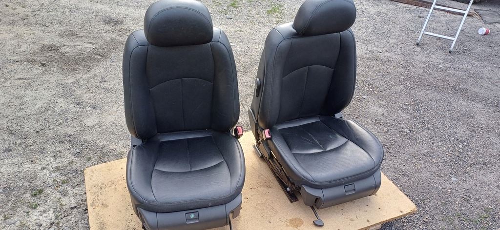 фото №12, Mercedes w211 сиденья заднее сиденье задняя перед сиденье кожа кожаный kombi