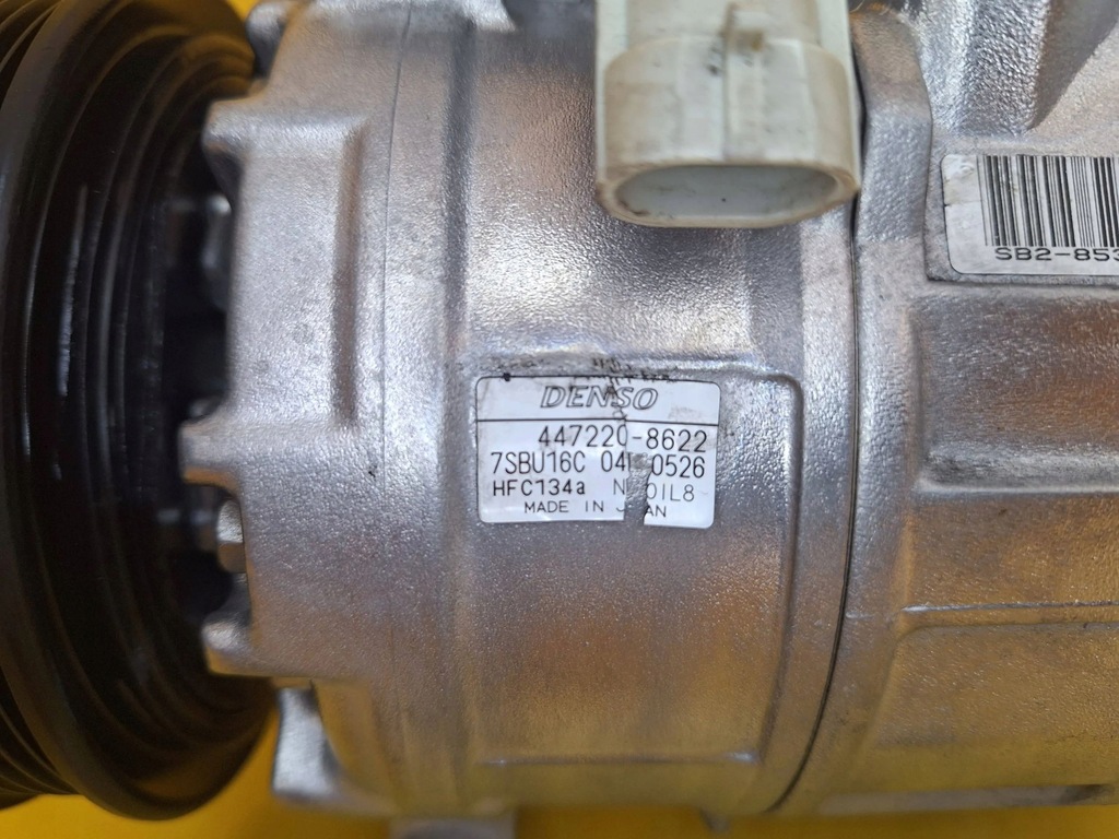 фото №8, Компрессор кондиционера компрессор 447220-8622 renault vel satis 3.0 cdi nr98