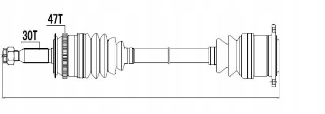 Купить Приводной вал приводная mitsubishi l200 kb4t 05- правая
