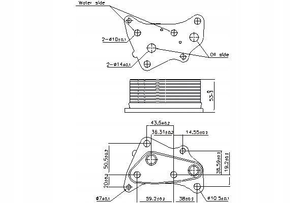Nissens 91202 радиатор масла, масло двигательный Цена