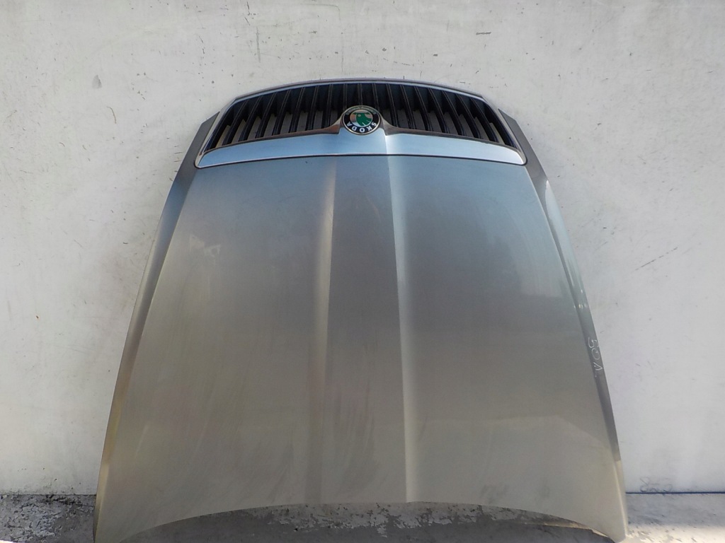 фото №1, 501 skoda octavia ii lift капот кришка двигуна