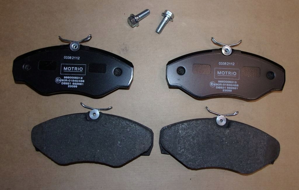 фото №2, Тормозные колодки ham.r trafic ii 1.9/2.0dci перед 8660006313