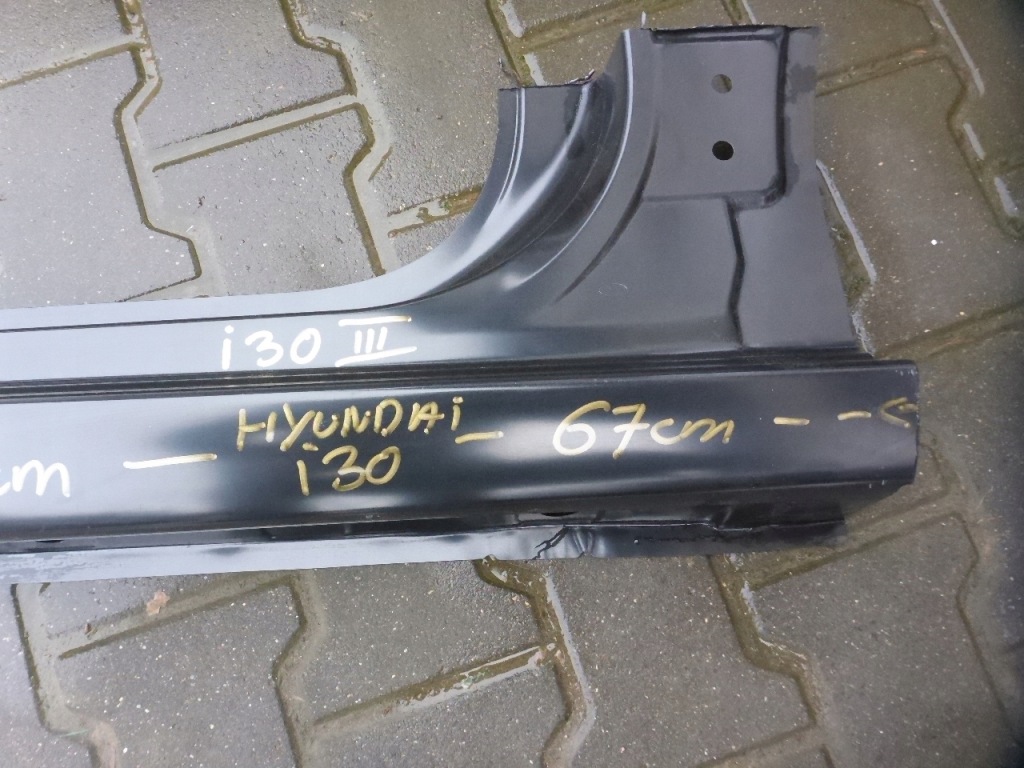 фото №4, Hyundai i30 iii 3 2017- поріг блок двигуна обшивка правий bok ÷