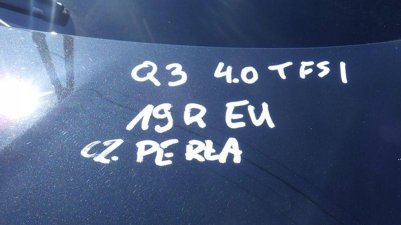 фото №10, Перед kompletny капот крила лампи бампер europa audi q3 ii 83a ly9t