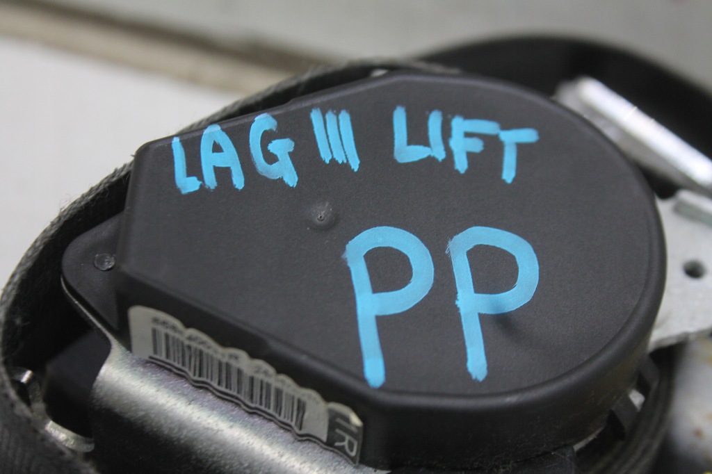 фото №4, Pas натягувач правий перед renault laguna iii 07-13