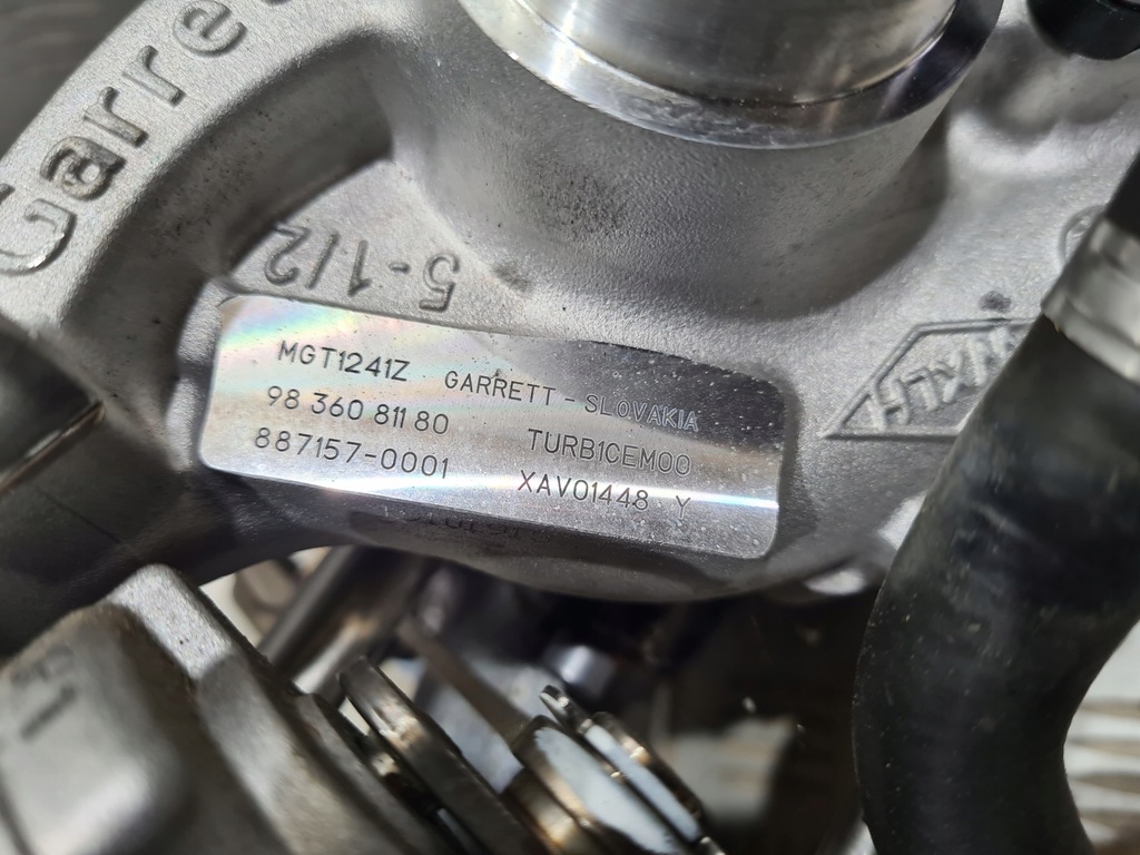 фото №9, Турбина турбонагнетатель opel corsa f combo e 1.2 turbo