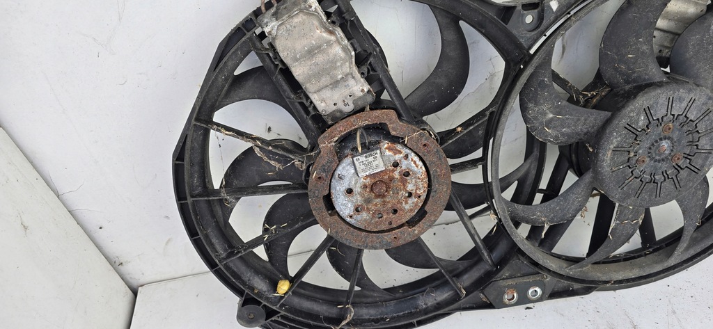 фото №9, Audi a6 c6 3.0 tdi вентилятори радіатора wody блок керування комплект 4f0121003g