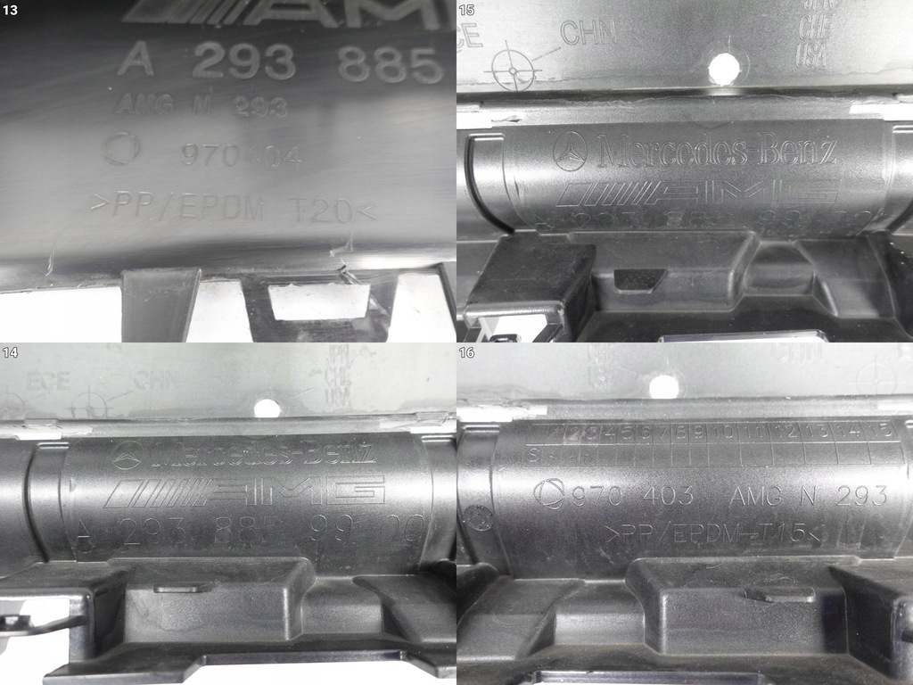 фото №11, Mercedes eqc n293 amg 19- бампер перед pdc