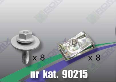 фото №2, Набір кріплення захист pod двигун renault megane i 1