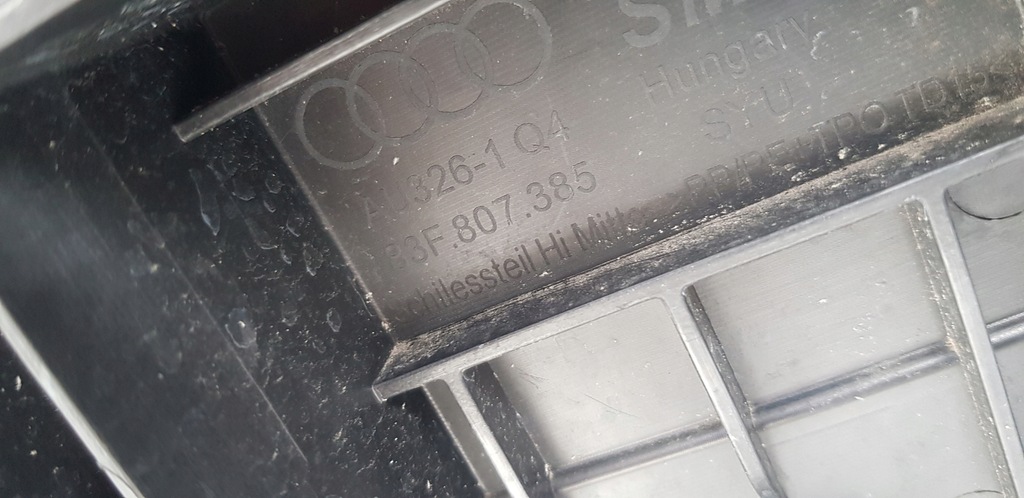 фото №13, Audi q3 19- sportback бампер задняя 83f807521