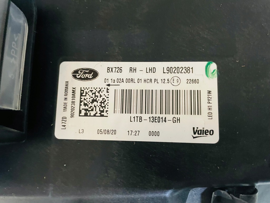 фото №7, Ford puma mk2 лампа права full led 2019-2023 rok