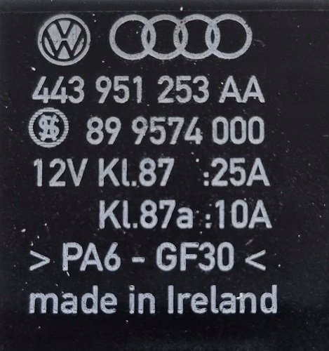 фото №10, Реле vw passat- a4 дизель