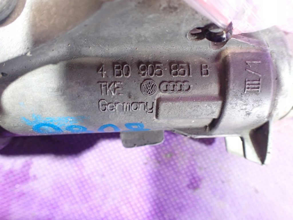 фото №6, Vw sharan i 00-03 lift 1.9 tdi замок зажигания ключ pod иммобилайзер 4b0905851b