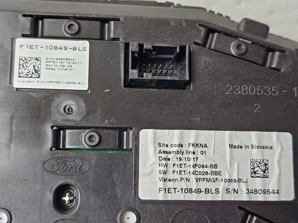 фото №6, Счетчик приборная панель приборы ford focus mk3 iii grand c-max mk2 f1et-10849-bls