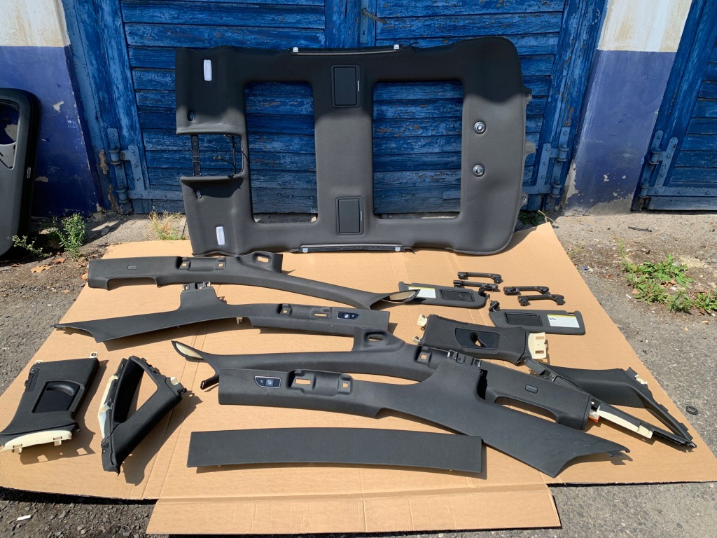 фото №1, Потолок audi a8 d4 long czarna панорама комплект ładna