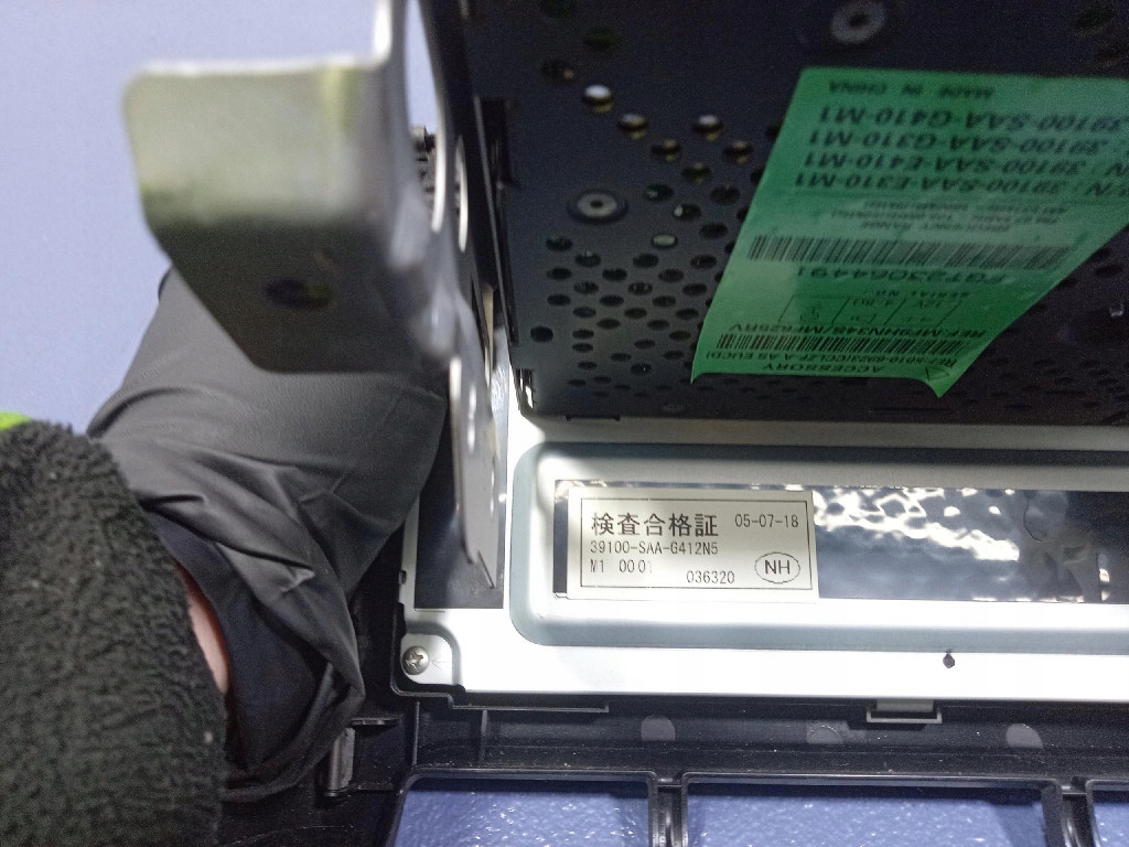 фото №8, Honda jazz ii lift 07- радио заводской cd 39100-saa-g412n5