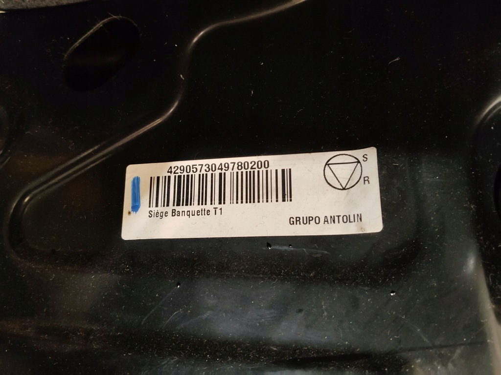 Сиденье сиденья 2 ряд комплект  fiat scudo 2 jumpy 3 expert 3 07-13 Киев