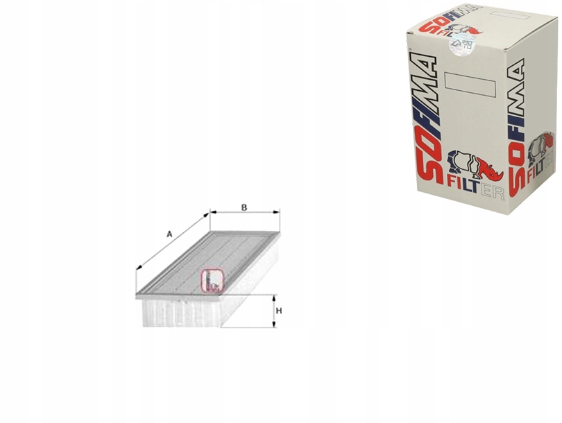 фото №1, Sofima s 1302 a фильтр воздуха