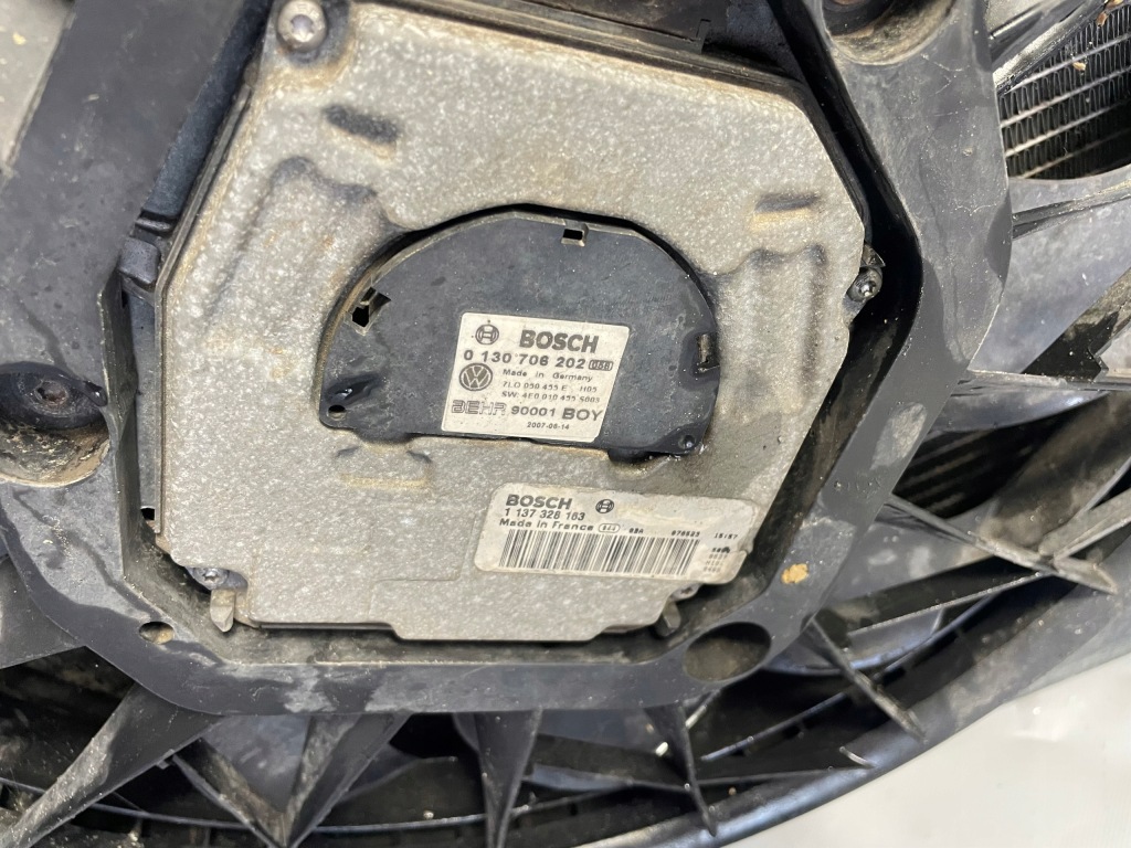 фото №12, Kompletny pas передній радіатор вентилятори audi q7 4l 4.2 tdi