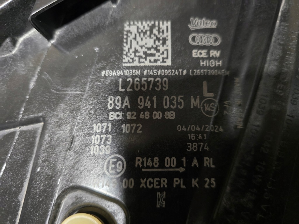 фото №10, Лампа левая перед audi q4 89a e-tron