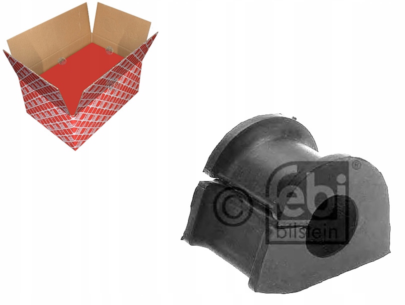 фото №1, Резиновый элемент стабилизатора vw перед t2 wew. 84-92 21mm feb