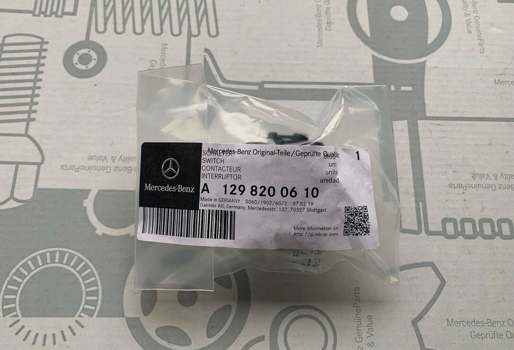 фото №5, Переключатель регулировки зеркало mercedes-benz w124 w463 оригинальный