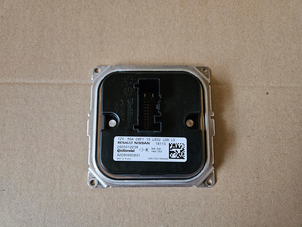 фото №4, Преобразователь модуль led renault kadjar nissan