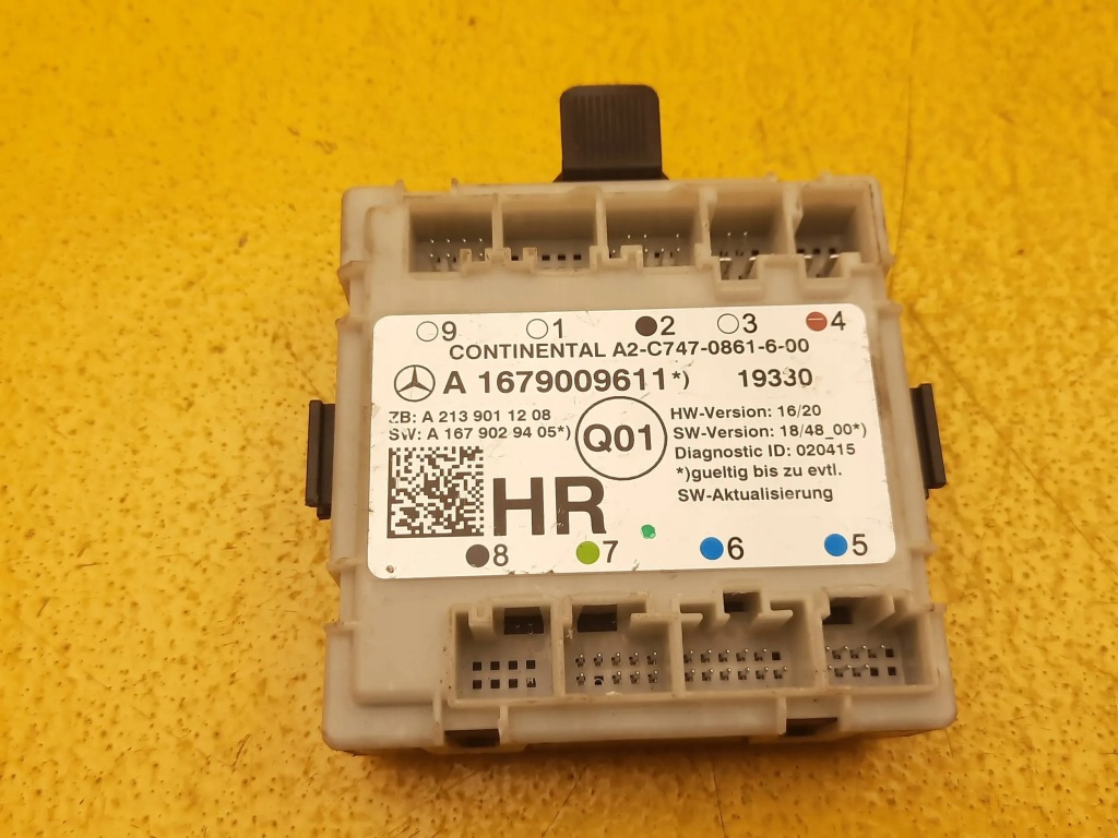 Купити Mercedes-benz gle w167 модуль блок керування двері a1679009611