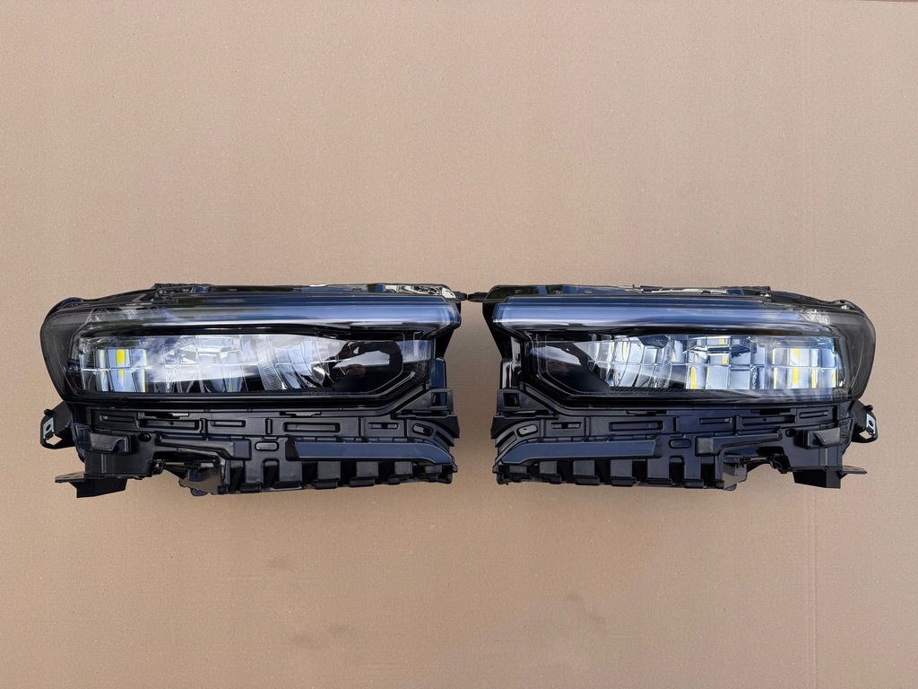 фото №8, Jeep grand cherokee wl l 2021- лампа лампи ліва + права full led жовтий led