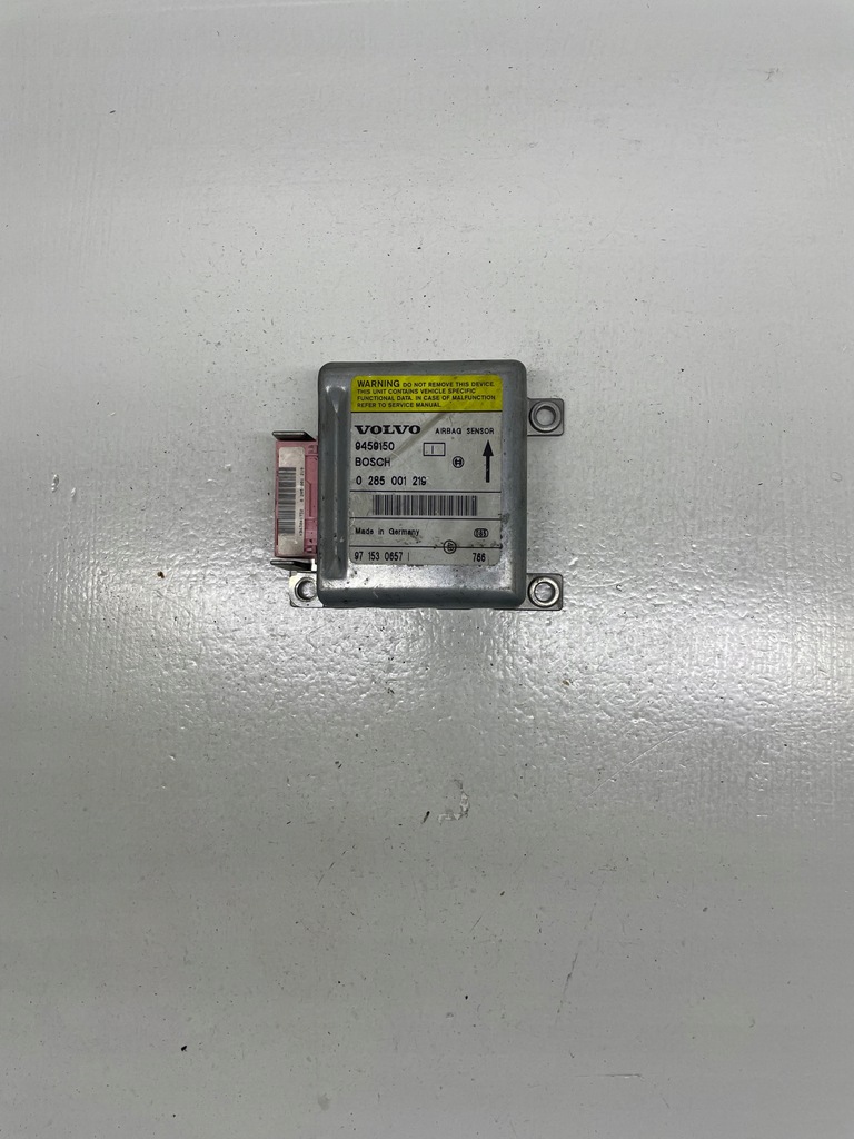 фото №1, Модуль блок управления датчик подушка безопасности volvo 9459150