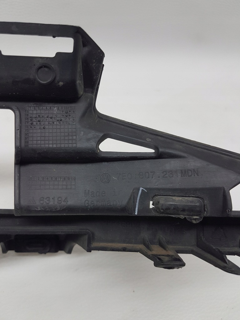 фото №7, Vw t6 transporter направляющая кронштейн w бампер перед