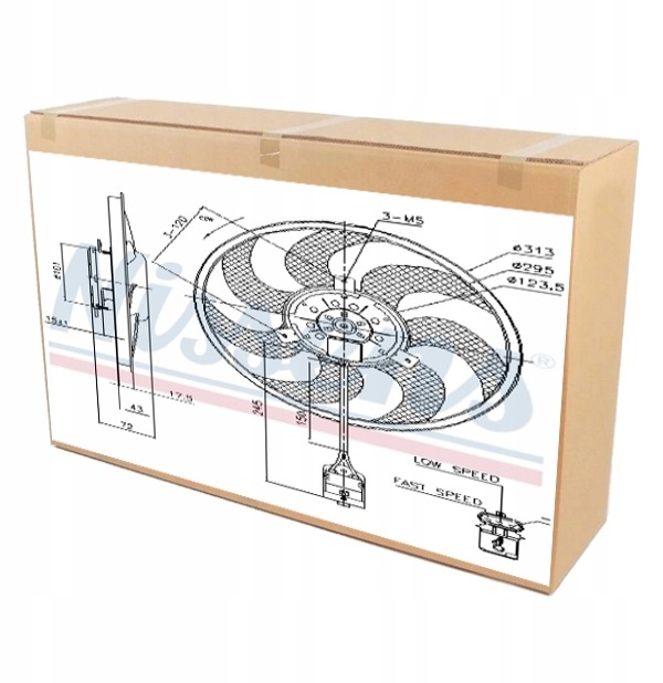 фото №1, Вентилятор радиатора opel zafira family b 2.0 2.2