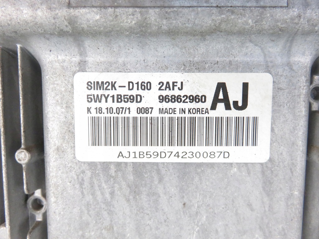 фото №7, Блок управления chevrolet epica 2.0 96862960aj 5wy1b59d