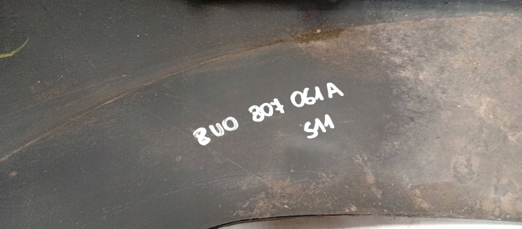 фото №6, Audi q3 8u 11-15 спойлер dyfyzo накладка бампера передня перед 8u0807061a