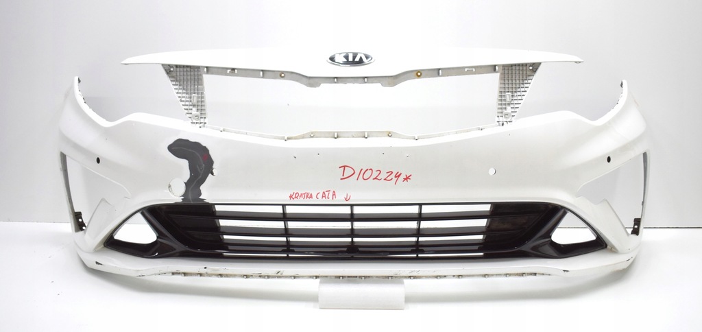 фото №1, Kia optima iv lift бампер перед передний org + решётка