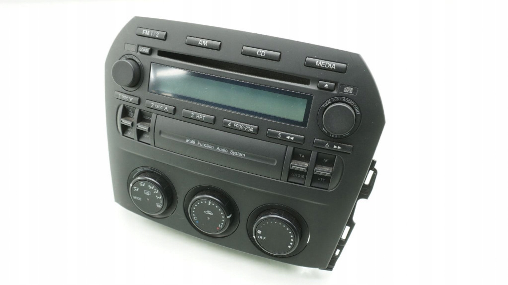 фото №1, Mazda mx5 nc радио заводской панель обдув ng31669r0 mx-5 iii