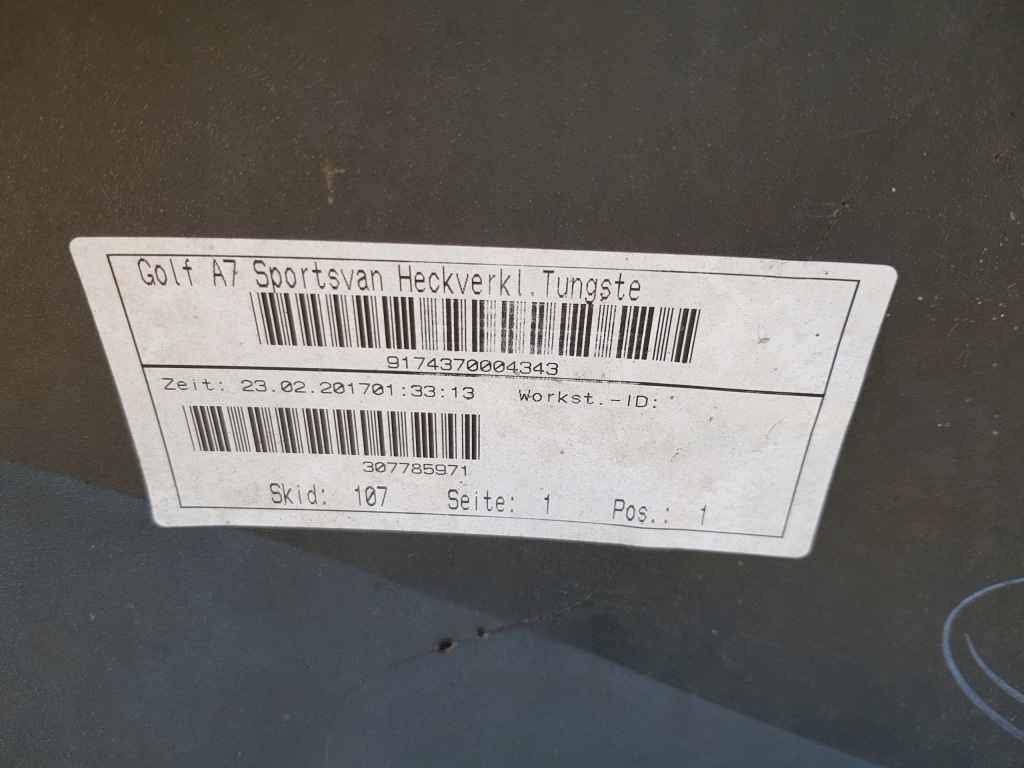 фото №9, Volkswagen оригинальный номер 510807421h бампер