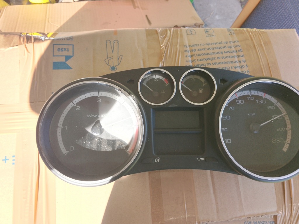 фото №1, Peugeot 308 счетчик 9655812580