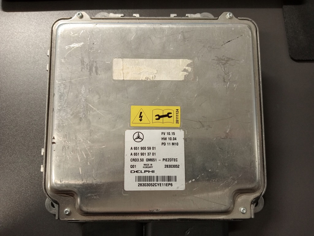 фото №1, Бортовой компьютер блок управления двигателя delphi mercedes a6519005901