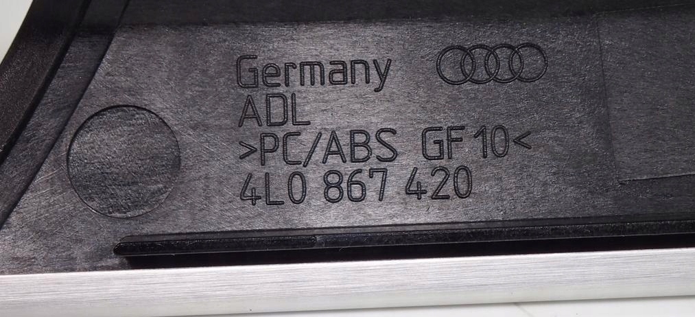 фото №12, Молдинг декоративная дверь правая audi q7 4l 4l0867420