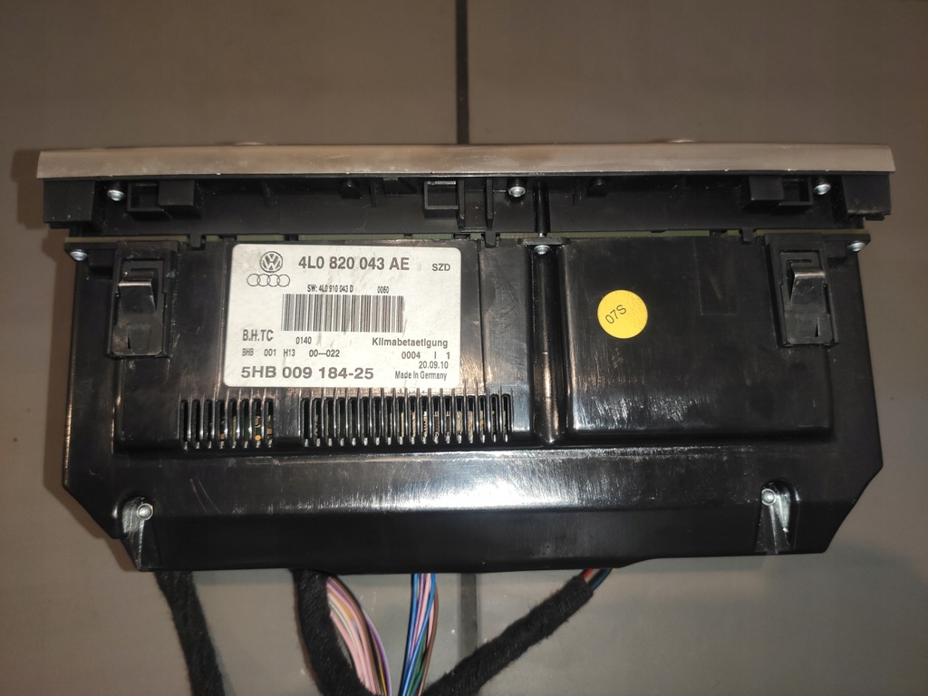 фото №10, Audi q7 4l панель кондиционера обдув переключатель кондиционер bdb