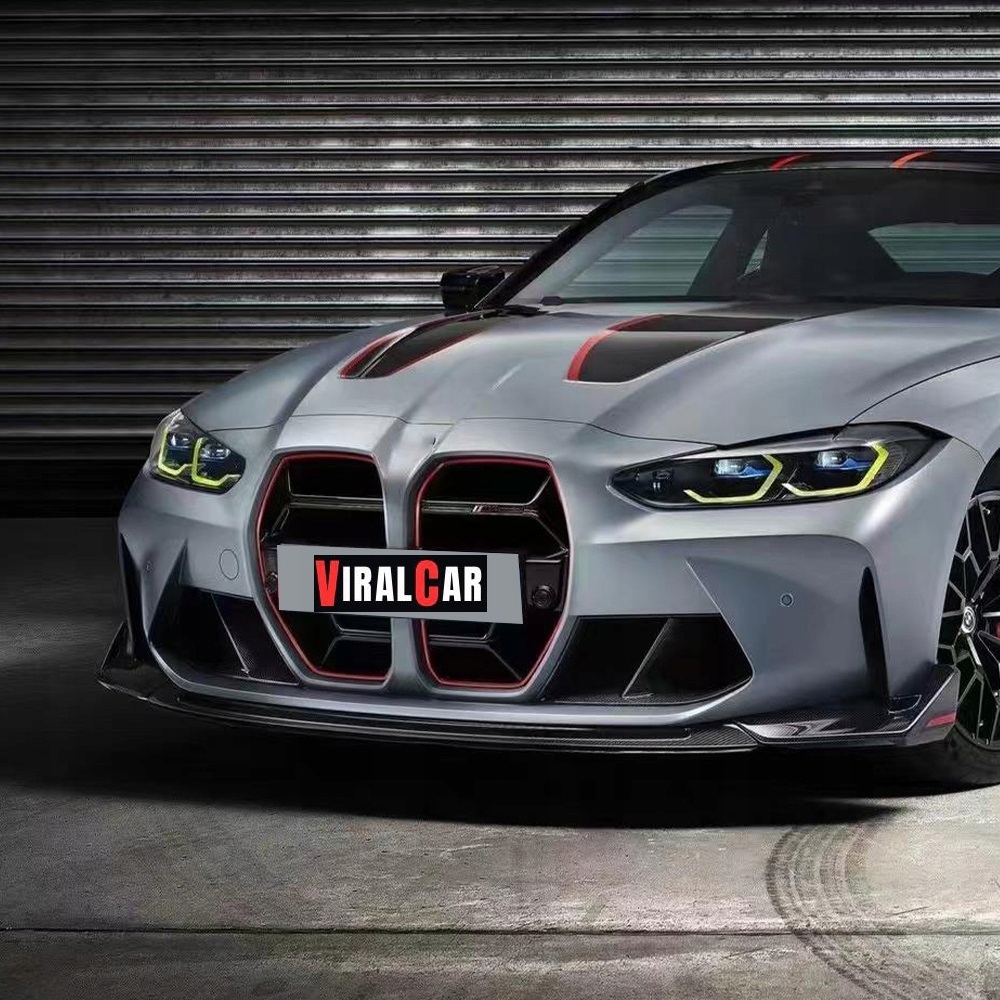 фото №10, Накладка бампера сплиттер bmw g80 g81 g82 g83 csl карбон